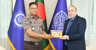 আইজিপির সঙ্গে আলজেরিয়ার রাষ্ট্রদূতের সাক্ষাৎ